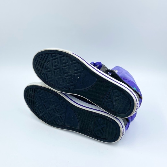 CONVERSE CT TWO FOLD HI CHARCOAL JUNIOR size 6 642872F - Picture 5 of 6